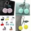 Plush Cherrys Keyring Plush Fruit Charm With Winter Friendly Decoration For Teens Adults
