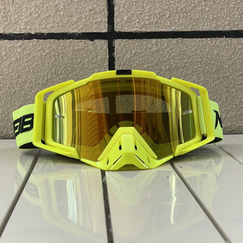 Blendfreie Schutzbrille: für Radfahren, Motorradhelme, Wind-/Staubschutz, ATV.