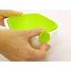Kokubo Spin Wheel Colander, Oval, Green, KK-311