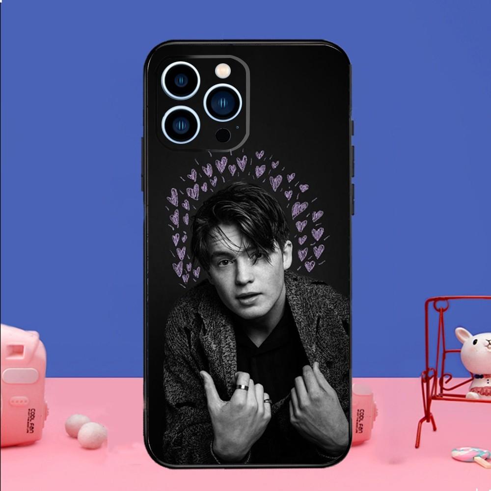 Actor Kit C-Connor Phone Case For iPhone 14,13,12 Mini 11 Pro XR,X,XS,MAX 6S,7,8 Plus Silicone Cover Soft black