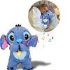Plush Stuffed Animal Soft Doll with Moving Ears and Built-In Music Mechanism Interactive Toy for Children and Collectors Suitable for Display and Play