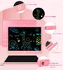 Colorful Doodle Drawing Board with Large Erasable and Replaceable A Great Gift for and Planning Study and Other Educational 16-inch Lock, Screen,