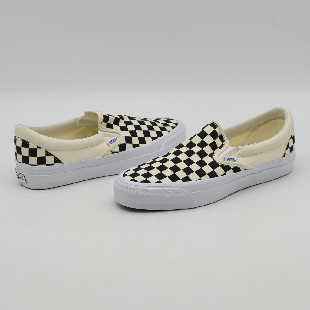 VN000CSE2BO Vans Slip-On Reissue 98 Checkerboard Black Off White (Men's)