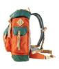 L.L.Bean Continental Backpack, Color Block, One Size Fits Most, Sail OrangePine Green, Multicolor, 1000211094