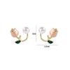 Pearls Jewelry Accessories Flower Ear Studs Pearl Ear Hook Women Pearl Studs Tulip Earrings