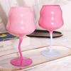 Chinese Style High-Stemmed Macaron Retro Twist Wine Glass