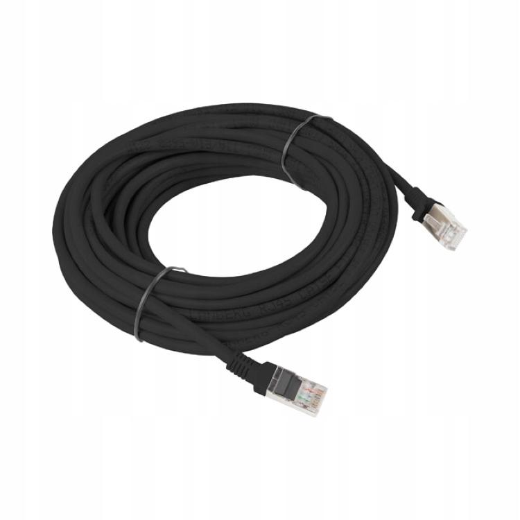 Patchcord Lanberg UTP Kat.5e 10m Czarny