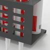 Sealant Tube Storage Rack Metal Caulk Easy to Install for Workshop