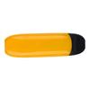 Atyhao Kazoo Musical Instrument Mouthpiece with Curved Design, Tone Adjustment, and String (Yellow)