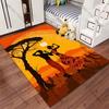 Dancing couple in sunset scenery carpet Yoga living room room decor children's crawling mat doormat area rug games mat