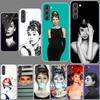 Audrey Hepburn Phone Case for Samsung A16 A26 A36 A56 A17 A37 A57 A07 A06 A02S A12 A22 A32 A52S A72 Galaxy A70 A50S A71 A51 A31