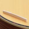 Guitar Saddle and Nut Real Bone Material 2pcs for 6 Strings Acoustic Guitar