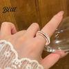 Anxiety Rings for Women Rotating Men Titanium Steel Fidget Ring