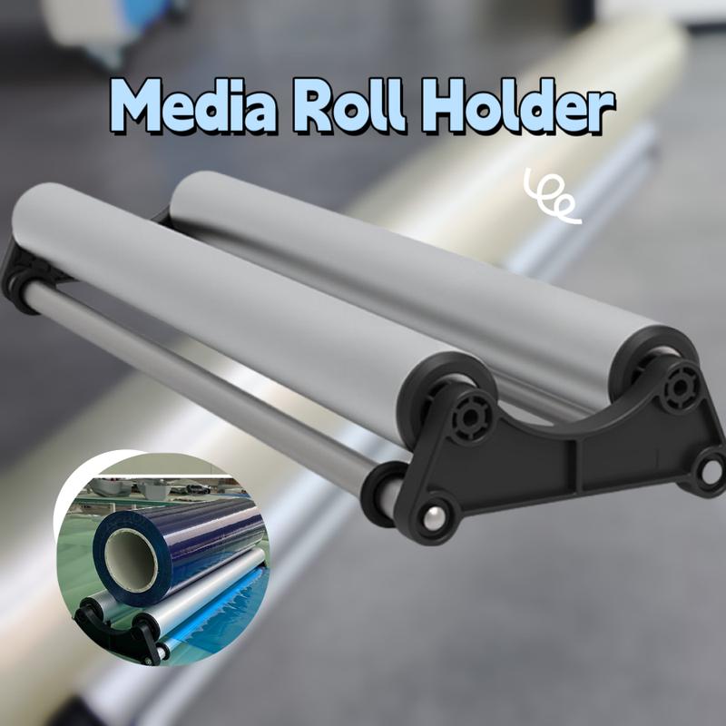 45cm EZ-Holder 1 Porta Rotolo Media Vassoio Mobile per Stampa a Rotolo Pellicola Vinilica Adesivi Supporto Materiale Pubblicitario
