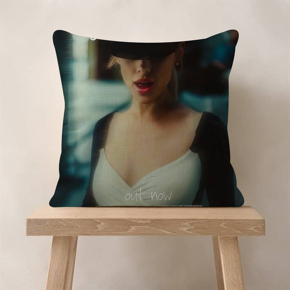 

AAriana Hot Singer Grande Cushion Cover Car Throw Pillow Case For Sofa Car Christmas Gift 30x30cm