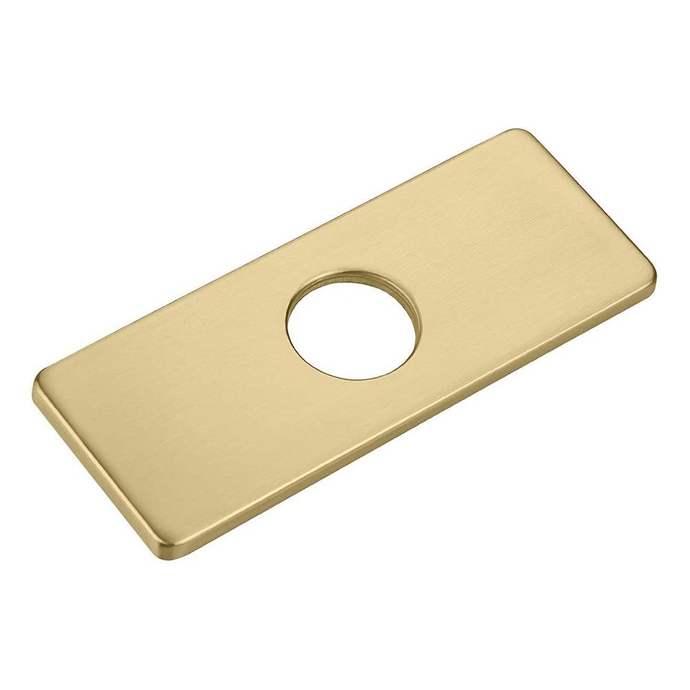 Faucet Accessories Cover Plate 1 Pcs 162mm*63mm 304 Stainless Steel Anti-corrosion Scratch Resistant Practical