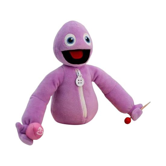 

Мягкая интерактивная кукла Yousheng Hide And Seek для детей, очаровательная игрушка для развития познавательных навыков, увлекательные плюшевые подарки для игр фиолетовый