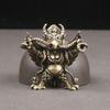 Chinese Mythology Largest Bird Dapeng Metal Figurine Desk Decoration Divine Beast Guardians Vintage Home Decoration