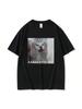 Cute Funny Stressed Cat Meme Tshirt Summer Men Women's Casual Loose Oversized T-Shirts Women's Short Sleeve T Shirts