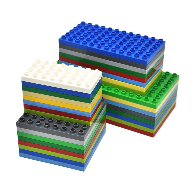 Big Building Blocks Base Plate Compatible Original Particle Connection Board Bricks Parts Assembled Educational Children's Toys