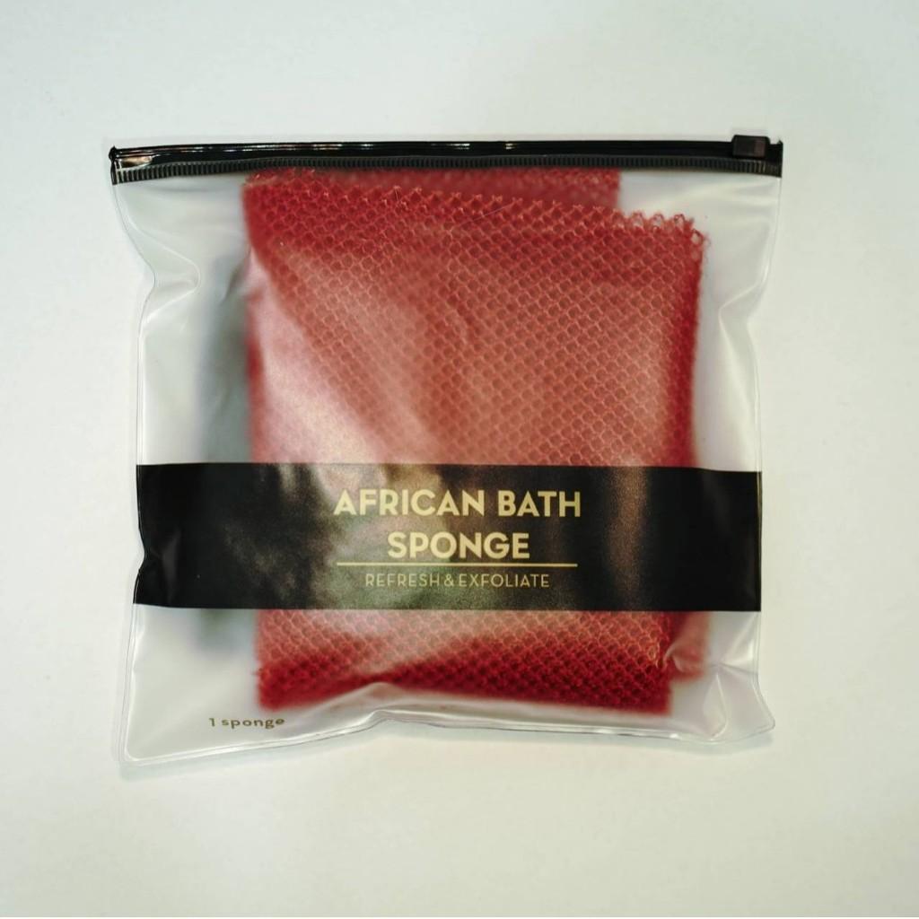 

Long African Net Bath Net Sponge Bathing Body Exfoliating Shower Body Scrub Back красный