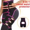 3-in-1 Waist Belt, Bodybuilding Sports Abdominal Belt, Adjustable Strap, One-piece Leg Belt, Abdominal Belt, Waist Protection.