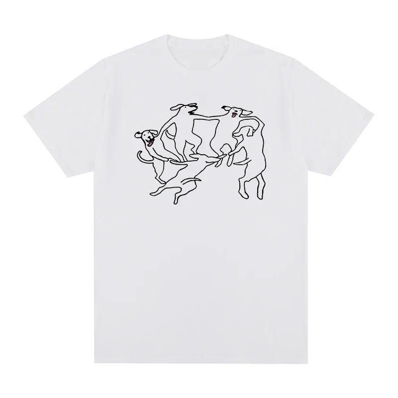 Henri Matisse Vintage Tshirt The Dance Dogs Funny Graphic Cotton Unisex T Shirt New TEE TSHIRT Unisexs Tops Unisex