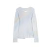 Elle V-Neck French Lazy Style Gradient Mohair Long Sleeve Knit Sweater Women sweater EZ52376
