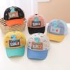Cartoon Dinosaur Children Baseball Cap Cute Animal Kids Sun Hat Spring Corduroy Outdoor Boys Girls Peaked Caps Bonnet Gorras