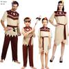 Women Tassel Indian Costume Native America Outfit Halloween Fancy Dress Cosplay