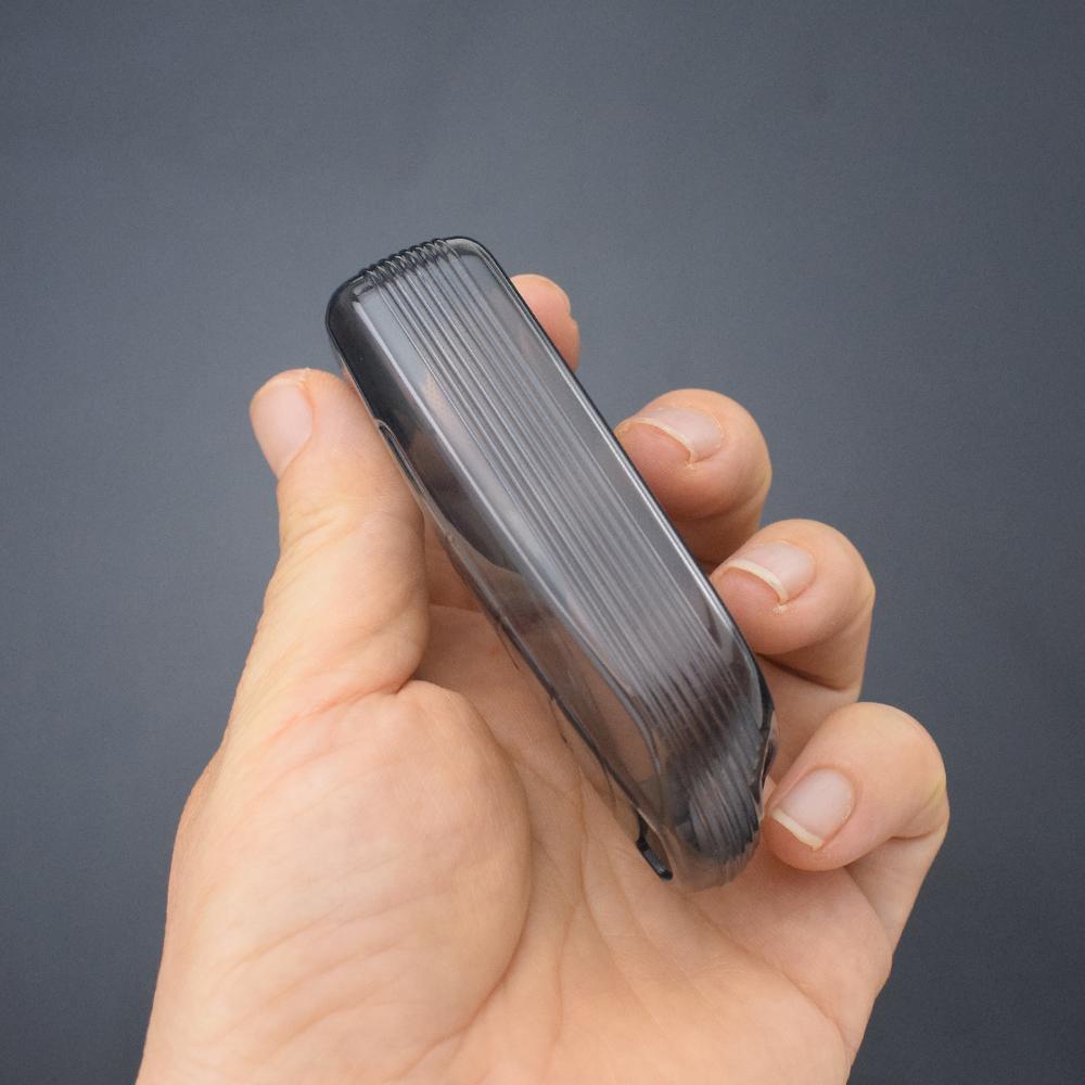 Transprent Flip Key Case Cover Shell for FIAT Tipo Toro Nuovo Freedom 500X Doblo Argo Grazie Protector Keyless Fob Accessories