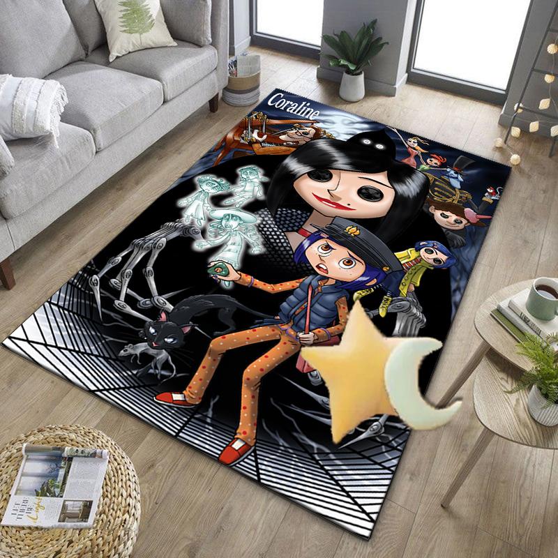 Fantasy In horror mother Office Rug Chair Mat, Game Carpet, Suitable for Front Door, Bedroom, Living Room, Desk, Holiday Gift