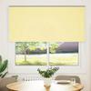 VidaXL Store enrouleur occultant jaune largeur du tissu 146,6 cm, store de jour et de nuit, store de cuisine, store 4012048