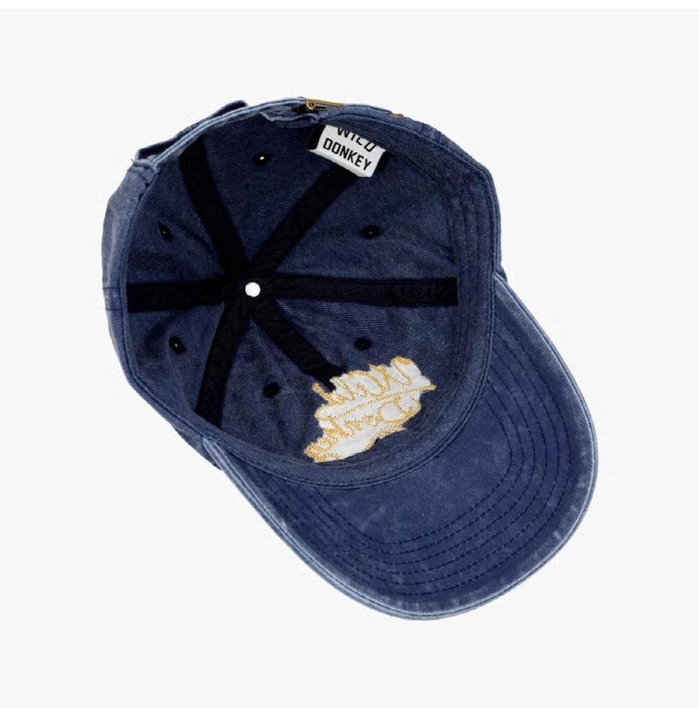 [WILD DONKEY] CP-VINNY VINTAGE BLUE Unisex Ball Cap