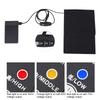 Electric Heating Pad USB Powered Soft Lightweight Portable 5V 2A Heating Pad for Outdoor Camping Indoor Winter Use Black 24x17cm