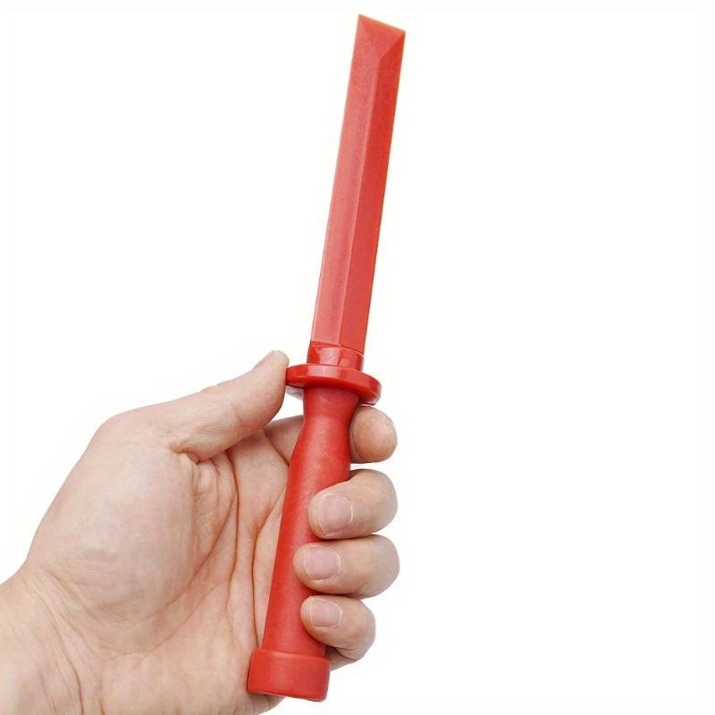 1pc Universal Multifunction Car Wheel Balancer Adhesive Stick On Tape Weight Scraper Removal Tire Tool Red Brand New