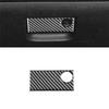 A03E-Carbon Fiber For Dodge Journey 2011-2017 Co-Pilot Storage Box Handle Panel Glove Box Switch Cover Trim Accessories