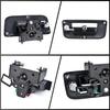 Nakuuly Tailgate Handle with Bezel Lock Kit Compatible with Chevry Silverado and GMC Sierra 1500 2500 3500 HD 2007 2008 2009 2010 2011 2012 2013 2014