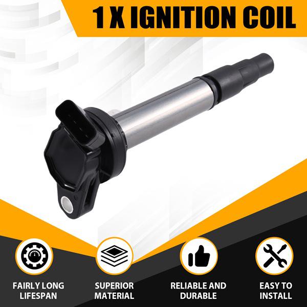 4-Pack UF596 Ignition Coils for Toyota Matrix/Corolla None