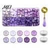 Wax Seal Kit Kit, with Sealing Beads Spoon And Candles, Stationery Decoration DIY Stamp for Wedding Invitations Envelopes Crafting Accessories
