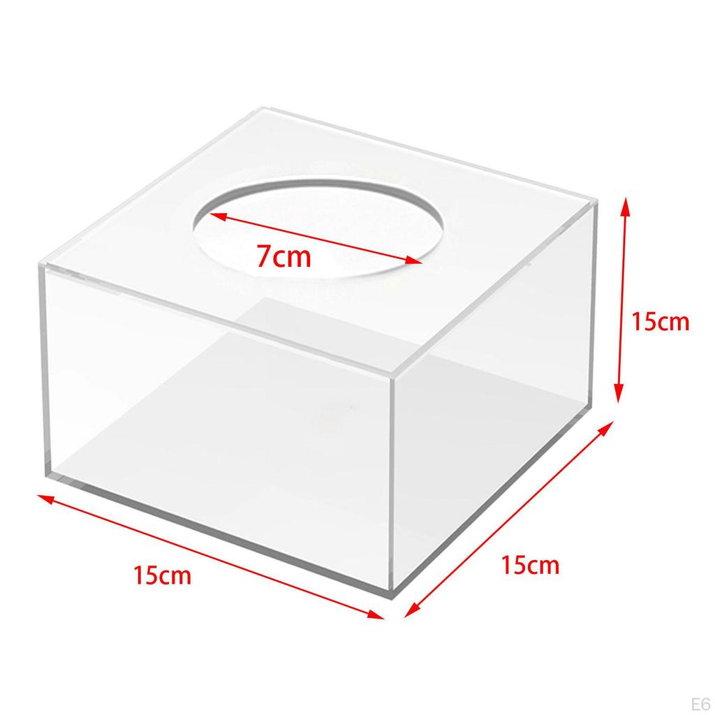 Acrylic Cake Stand Riser Round Tool Decorating Base Fillable Pillar Cylinder