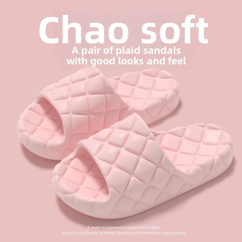 EVA Slippers for Men Taking Showers and Women Staying At Home In Summer. Non Slip and Odorless Slippers with Thick Soles