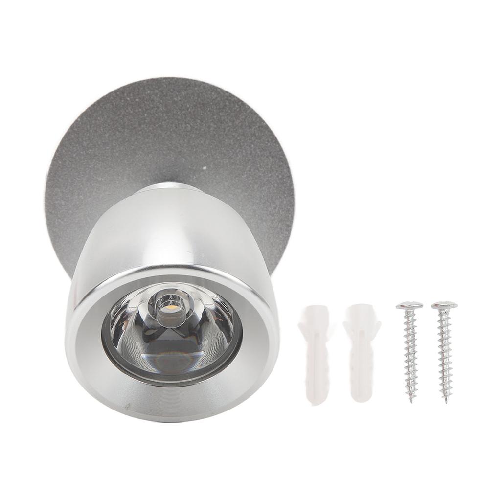 Reading Light DC12V to 24V High Brightness Warm White Light LED RV Bedside Lamp for Trucks Campers Trailers Ships Yachts