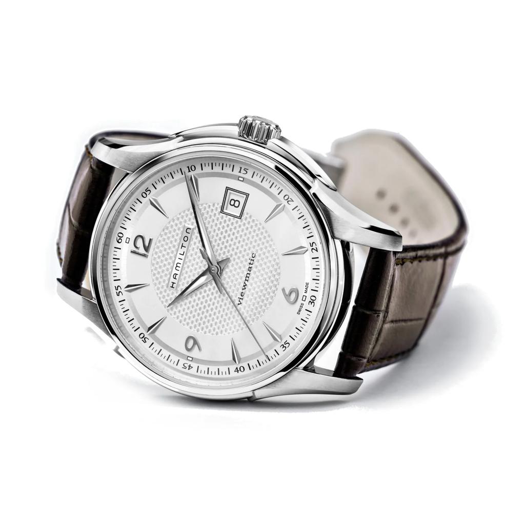 Hamilton Jazzmaster Automatic Mechanical Movement Waterproof Date Display Watch Men watches White Steel Black H32515555