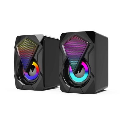 X2 RGB Wired Mini Multimedia Computer Speakers for Desktop & Notebook