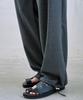 Triple Sense Lounge String Crepe Pants_Grey