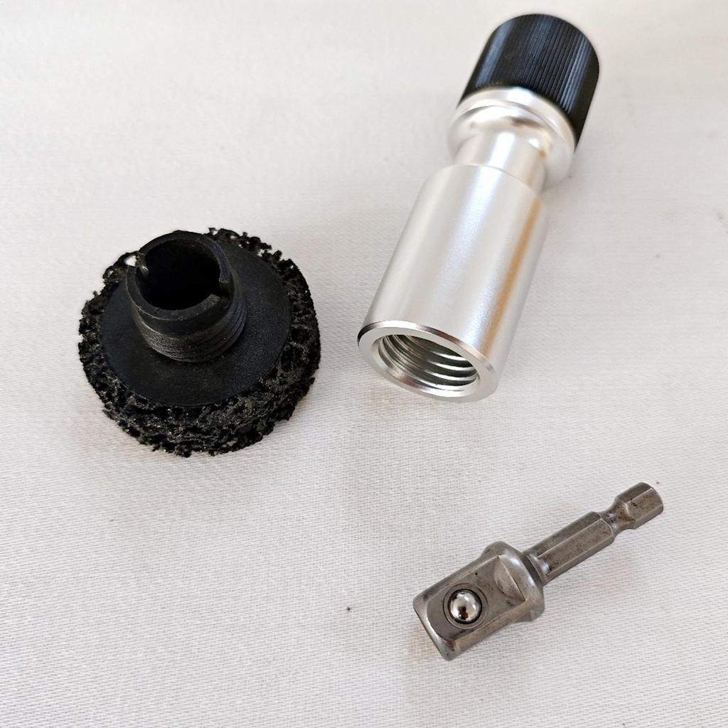 Wheel Hub Cleaning Tool Car Hub Rust Removal Multifunctional Wheel Axle Head Rust Removal Tool For Vehicle Truck Garage