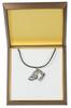 Dachshund I - Dog Necklace In Gift Box, Silver-plated Locket for Dog Fan, Striking Pendant by Brand