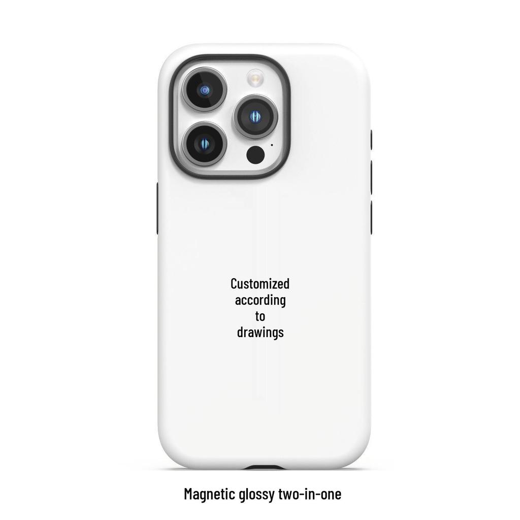 Magnetische Handyhülle für Apple 16 Pro Max mit MagSafe und Option für individuelles Bild