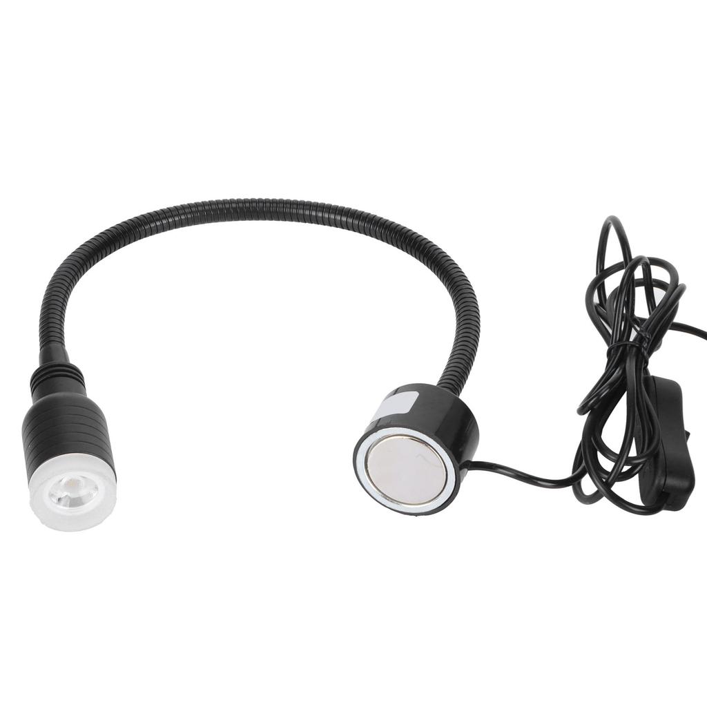 LED Universal Adjustable Machine Tool Light 5W Work Lamp with Magnetic Base for MaintenanceEU Plug 110‑220V